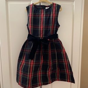 J. Crew Girls Dress in Stewart Tartan